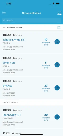 Game screenshot Aktiv365 Trening og Spa apk