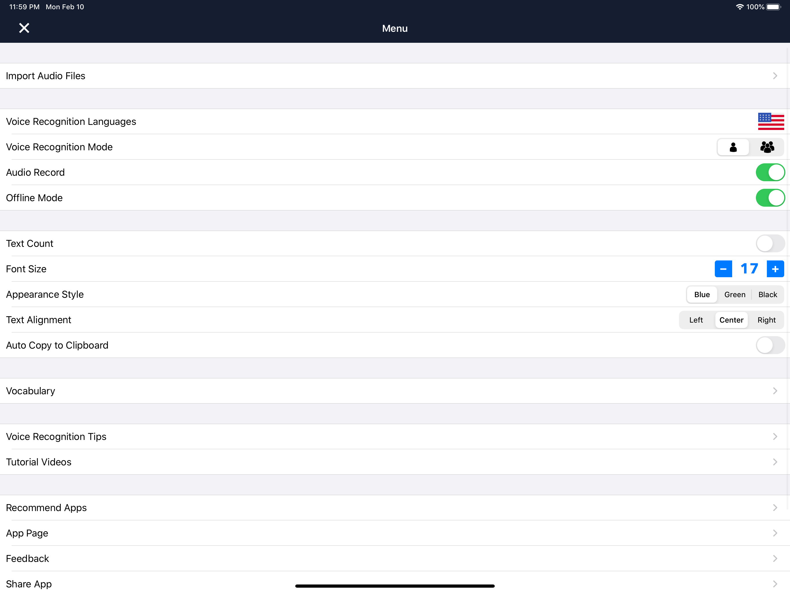Voice Dictation - Speechy screenshot 14