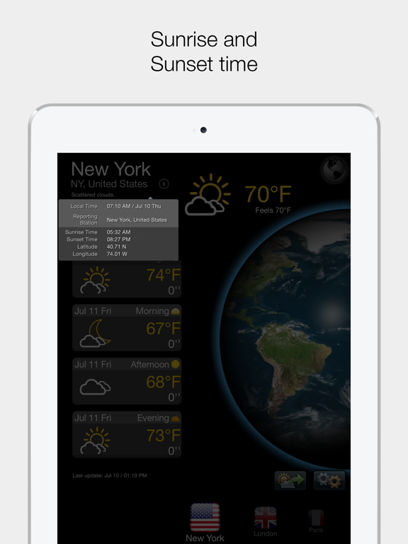 Screenshot #4 for Real Weather Forecast
