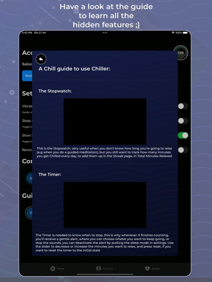Chiller Relax and Meditation