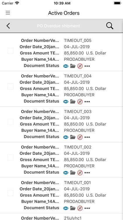 OpenText Active Orders Mobile