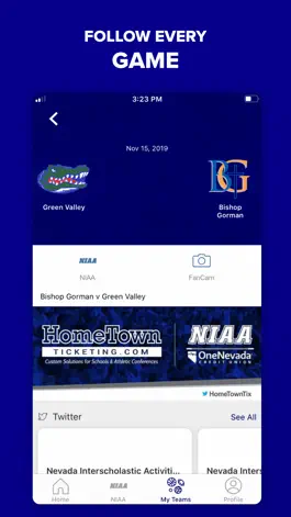 Game screenshot NIAA Live apk