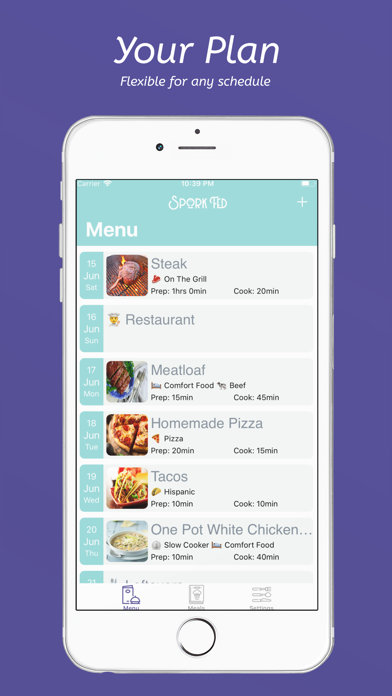 How to cancel & delete Menu Planner by Spork Fed from iphone & ipad 1