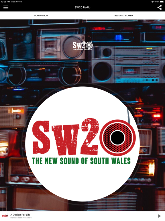 Screenshot #4 pour SW20 Radio