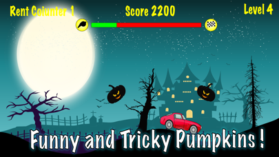 Halloween VS Cars Race Action screenshot 1