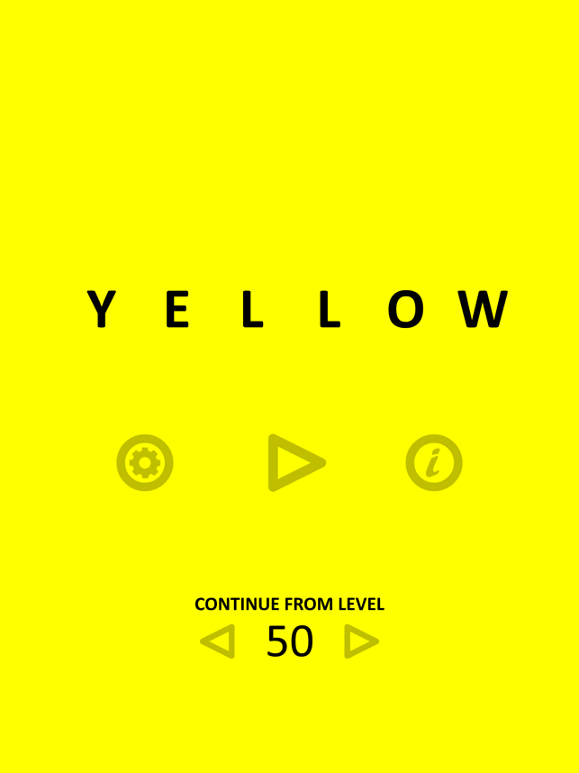 ‎yellow (game) スクリーンショット