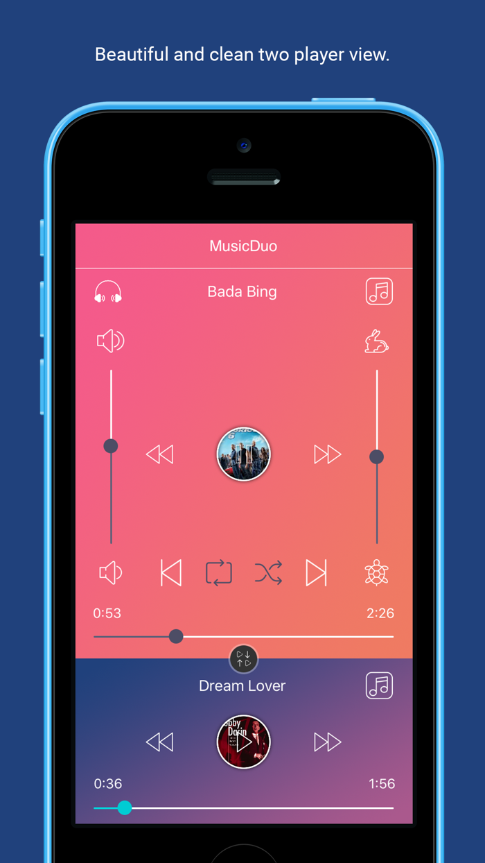 MusicDuo  Dual Songs Player