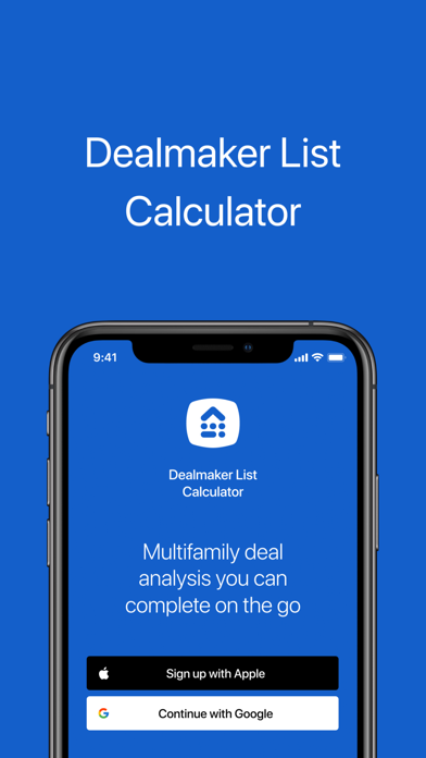 Screenshot #1 pour Dealmaker List Calculator