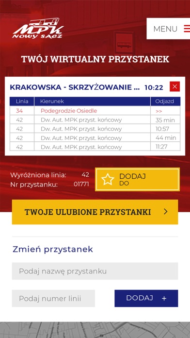 MPK Nowy Sącz - Asystent pasaż screenshot 4