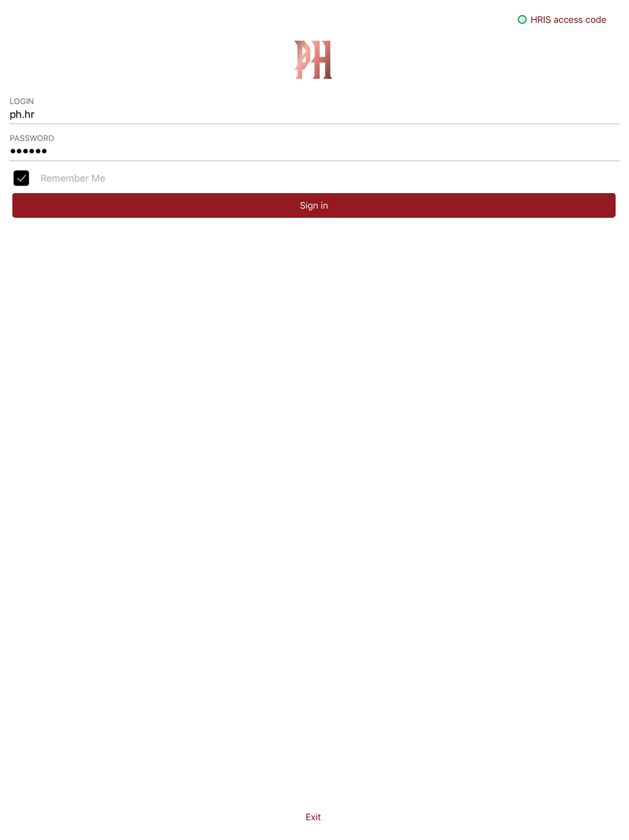 HRIS Penghuoth screenshot 4