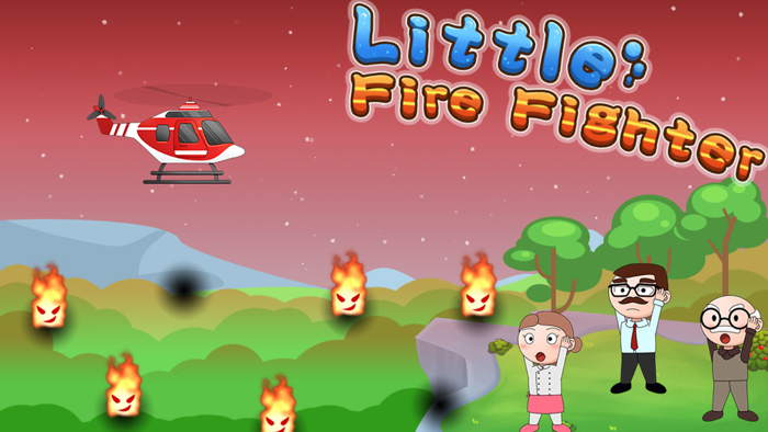 Little Firefighter rescue game