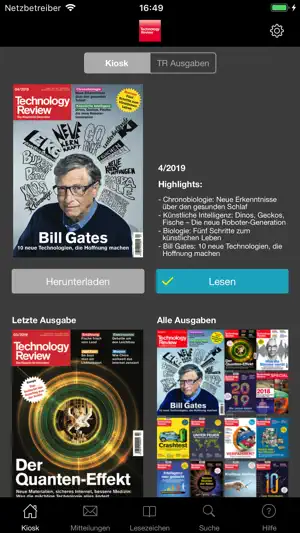 MIT Technology Review DE screenshot 1