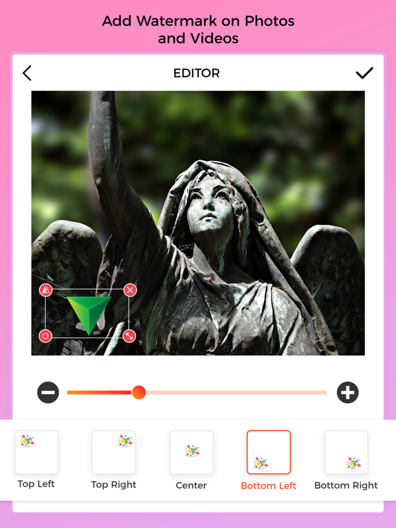 Screenshot #4 pour Add Watermark on Photo - Video