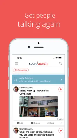 Game screenshot Sound Branch Voice Messenger mod apk