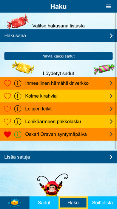 Satusaapas kokeilu Screenshot