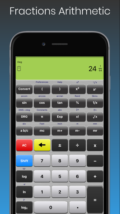 Screenshot #1 pour Scientific Calculator Elite