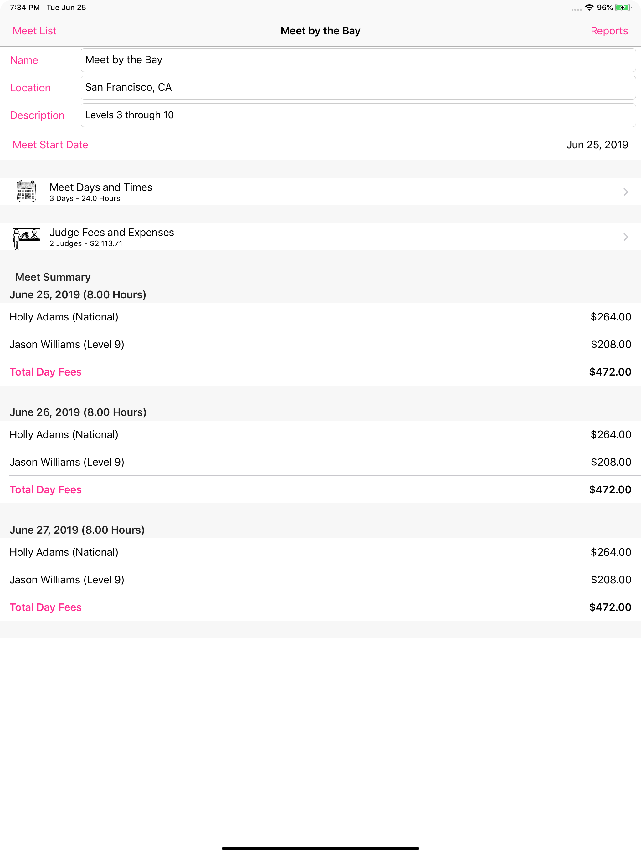 NAWGJ Expense Tracking screenshot 4
