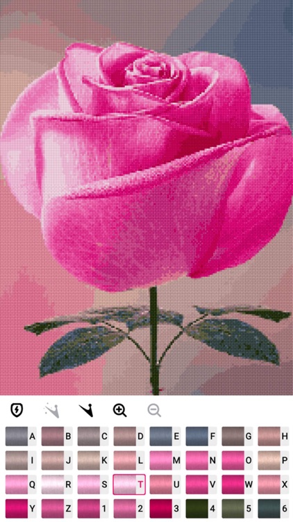 Cross stitch : Color by Letter screenshot-4