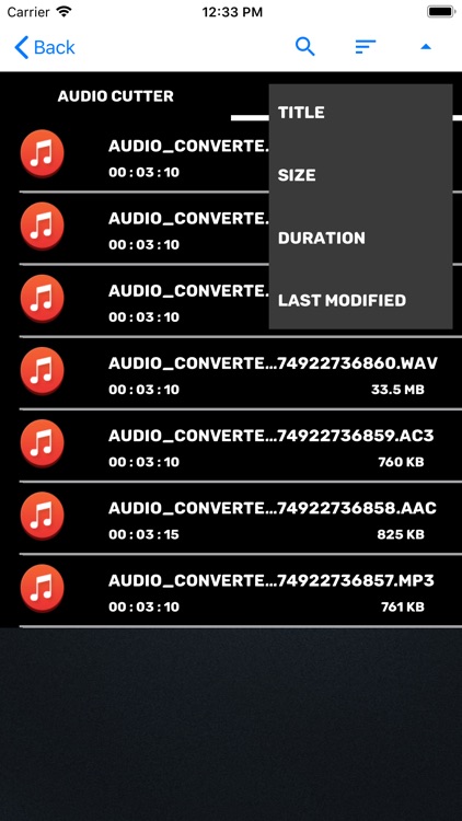 Audio Cutter Converter Merger screenshot-4