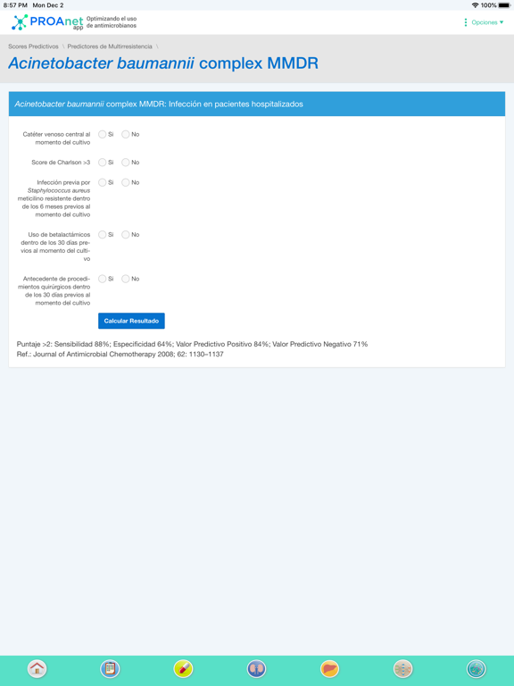 PROAnet app iPad screenshot 9 - Medical app