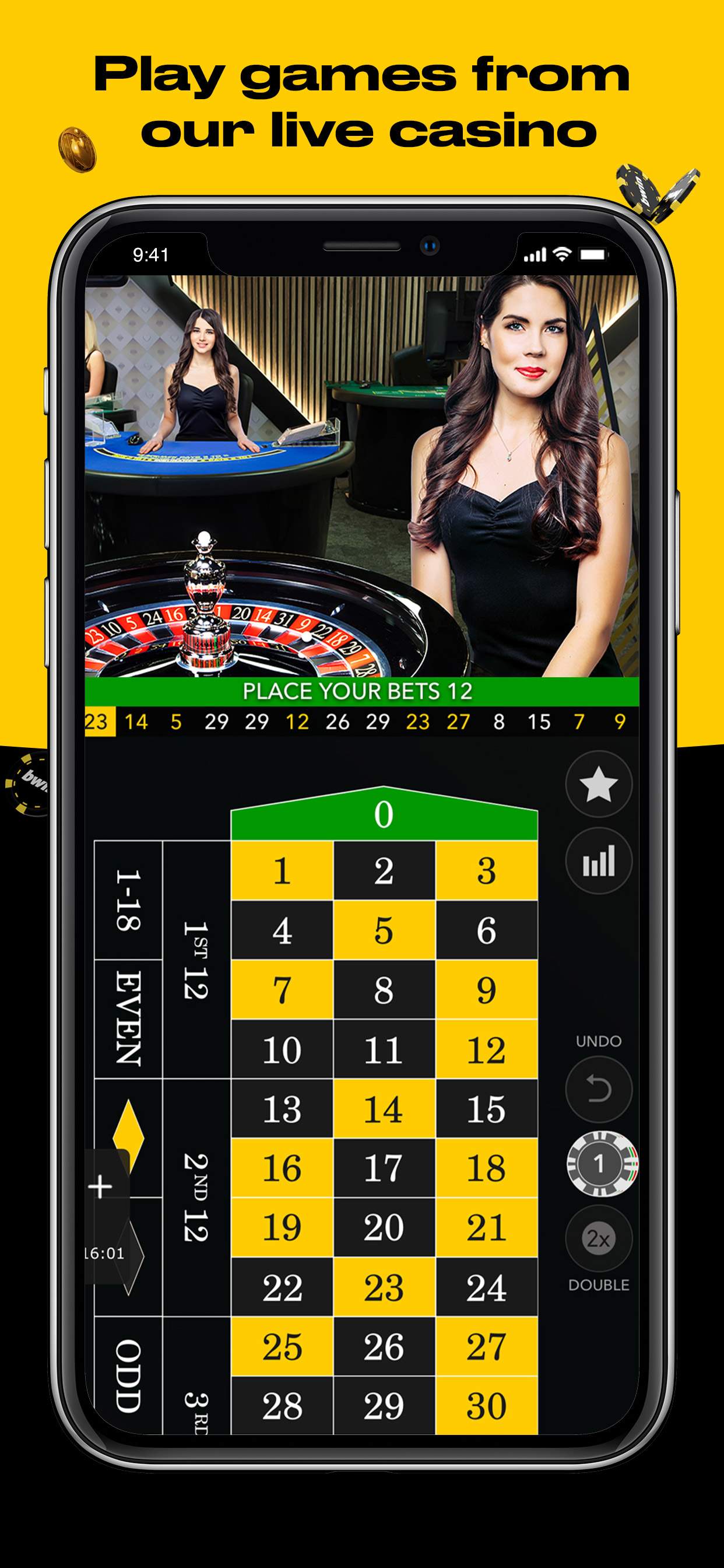 bwin: Live Casino Games
