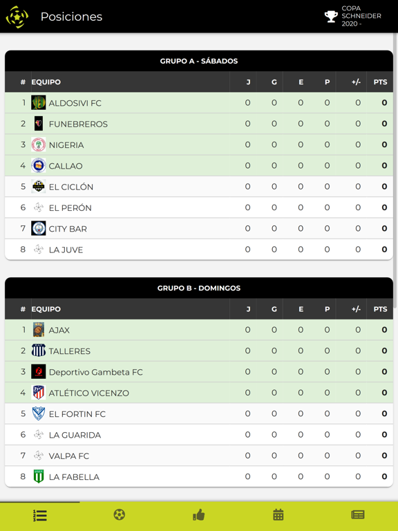 Todo Torneos iPad screenshot 7
