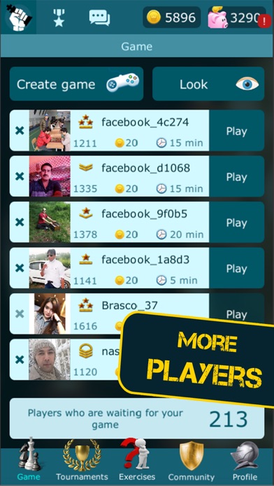 Chess online games Screenshot