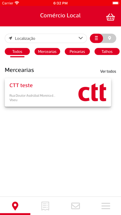 CTT Comércio Local Screenshot