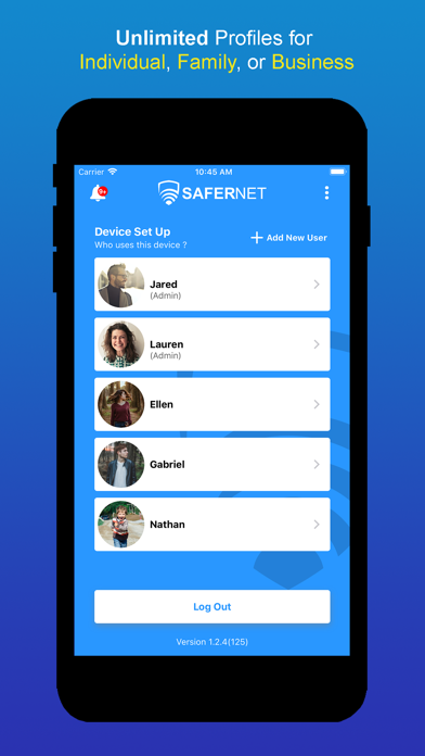 SaferNet VPN Screenshot