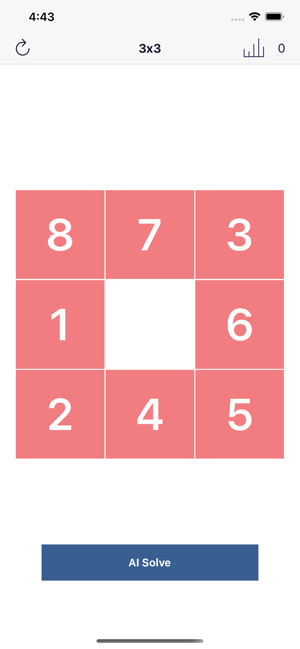 ‎Sliding Puzzle - Board Game Screenshot