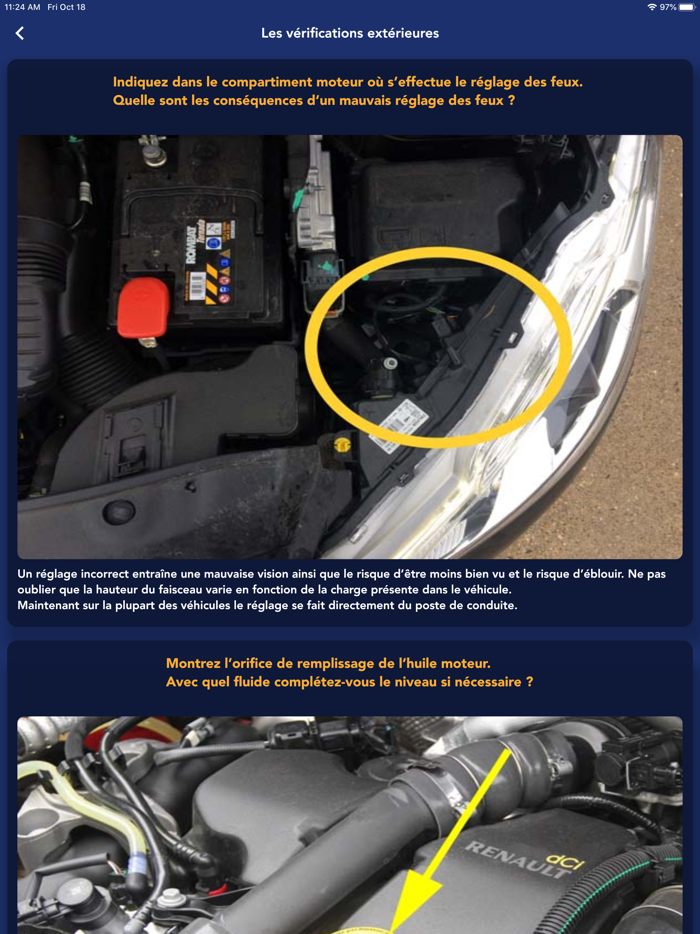 Questions Examen Permis B