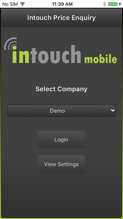 Intouch Price Enquiry
