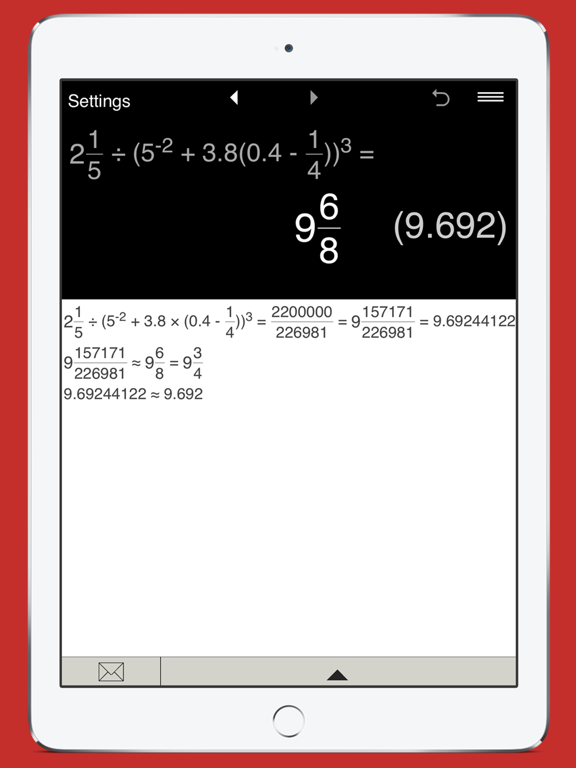 Fractions Pro screenshot 2