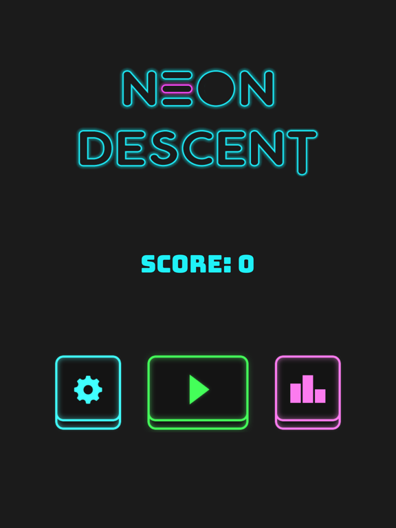 Screenshot #4 pour Neon Descent