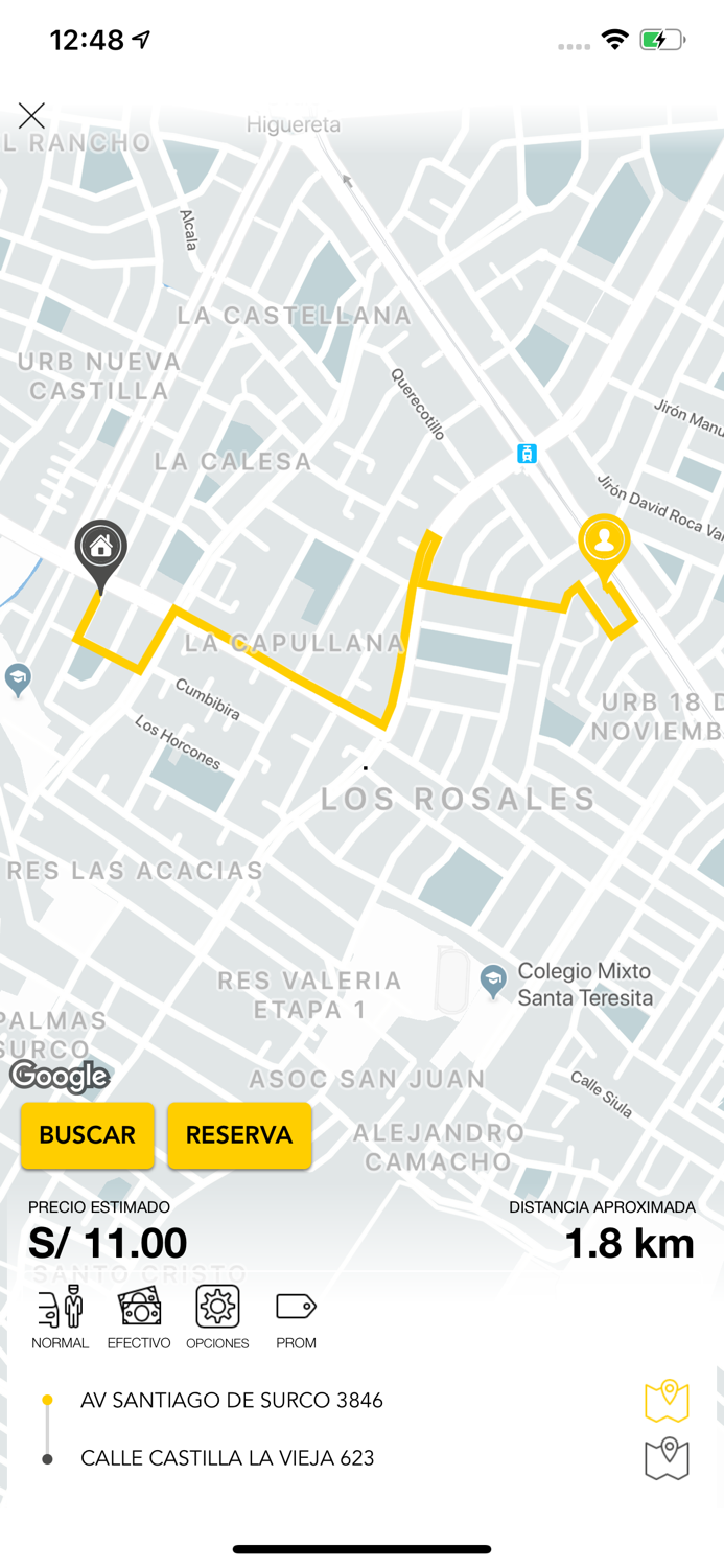 Taxi Real App