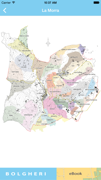 Enogea Barolo docg Map Screenshot