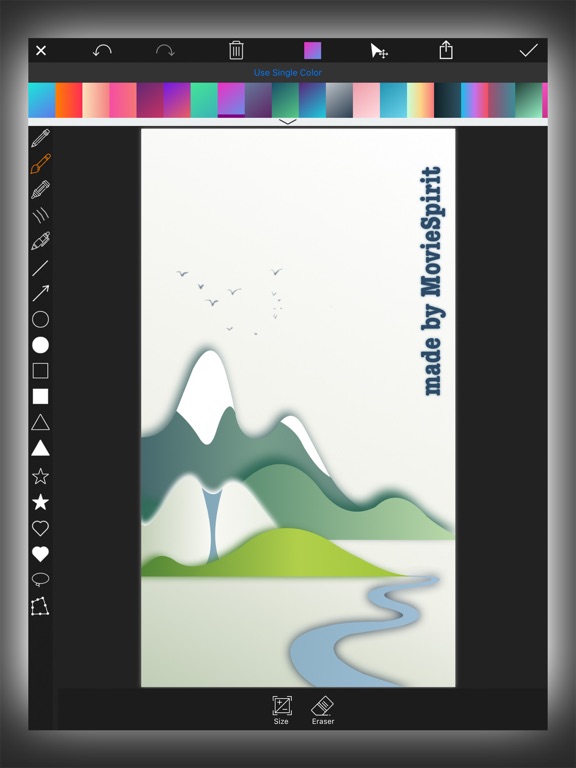 MovieSpirit - Movie Maker Pro iPad screenshot 5 - Photo & Video app