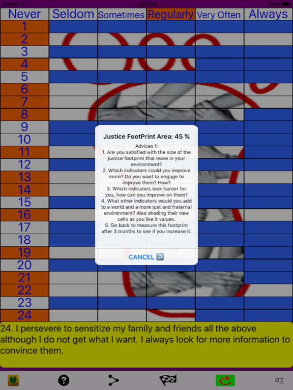 Screenshot #5 pour Your Justice Footprint