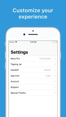Nano for Reddit screenshot 2