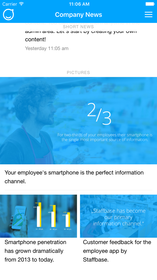#3. Staffbase Employee App (iOS) 由: Staffbase GmbH