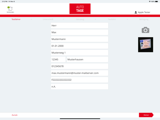 Screenshot #5 pour Testfahrten