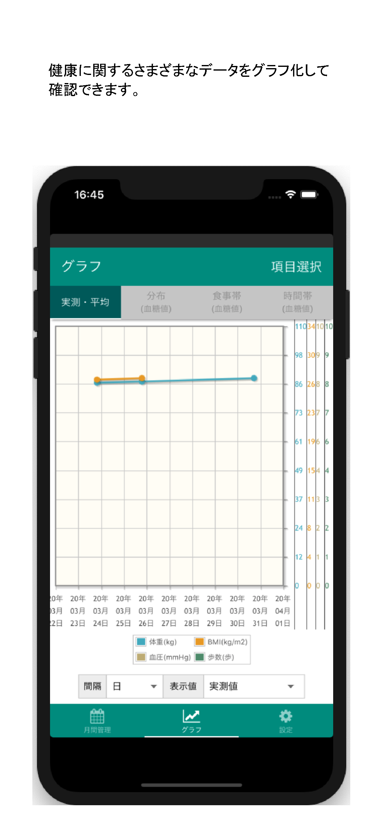 健康手帳マイカルテ