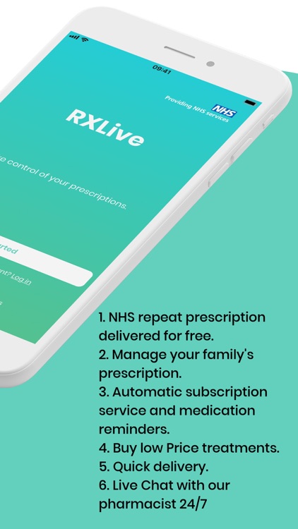 RXLive - NHS prescriptions