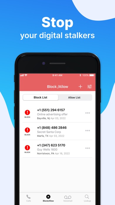 TrapCall: Reveal No Caller ID Screenshot