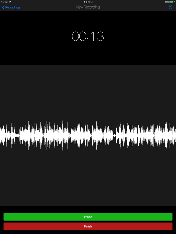 Screenshot #4 pour Dictaphone enregistreur vocal