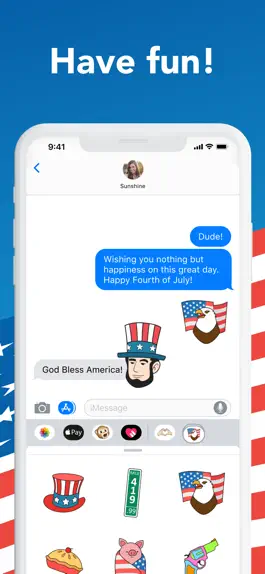 Game screenshot Typical American Stickers hack