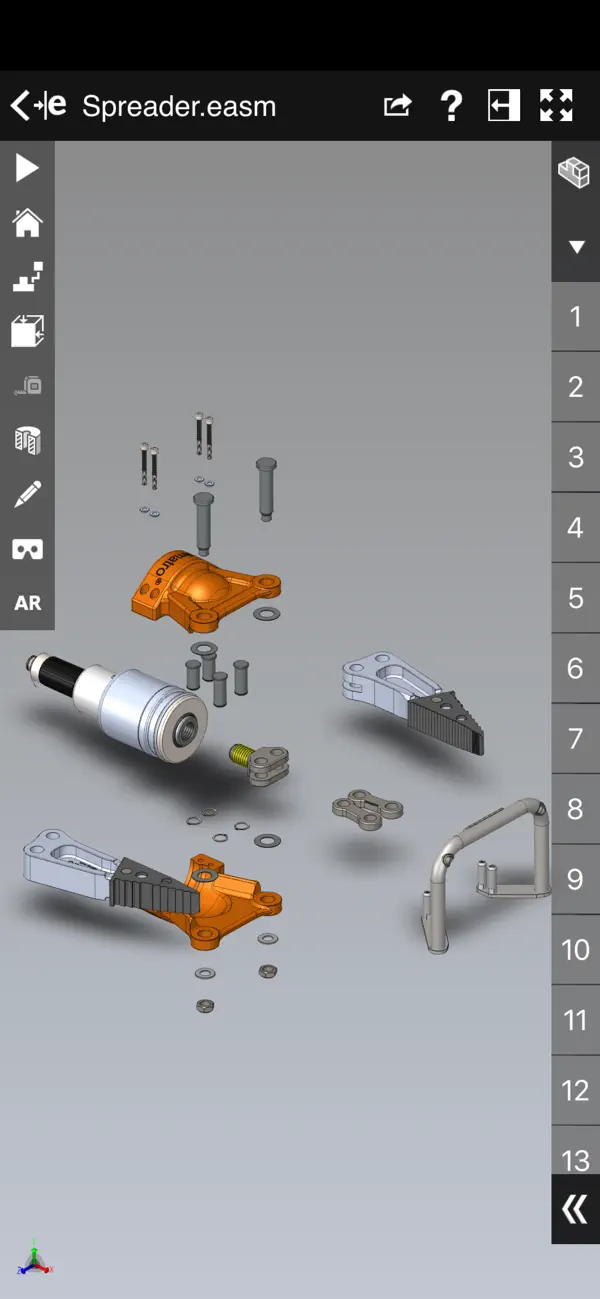 #1. eDrawings (iOS) Bởi: Dassault Systemes SolidWorks Corporation