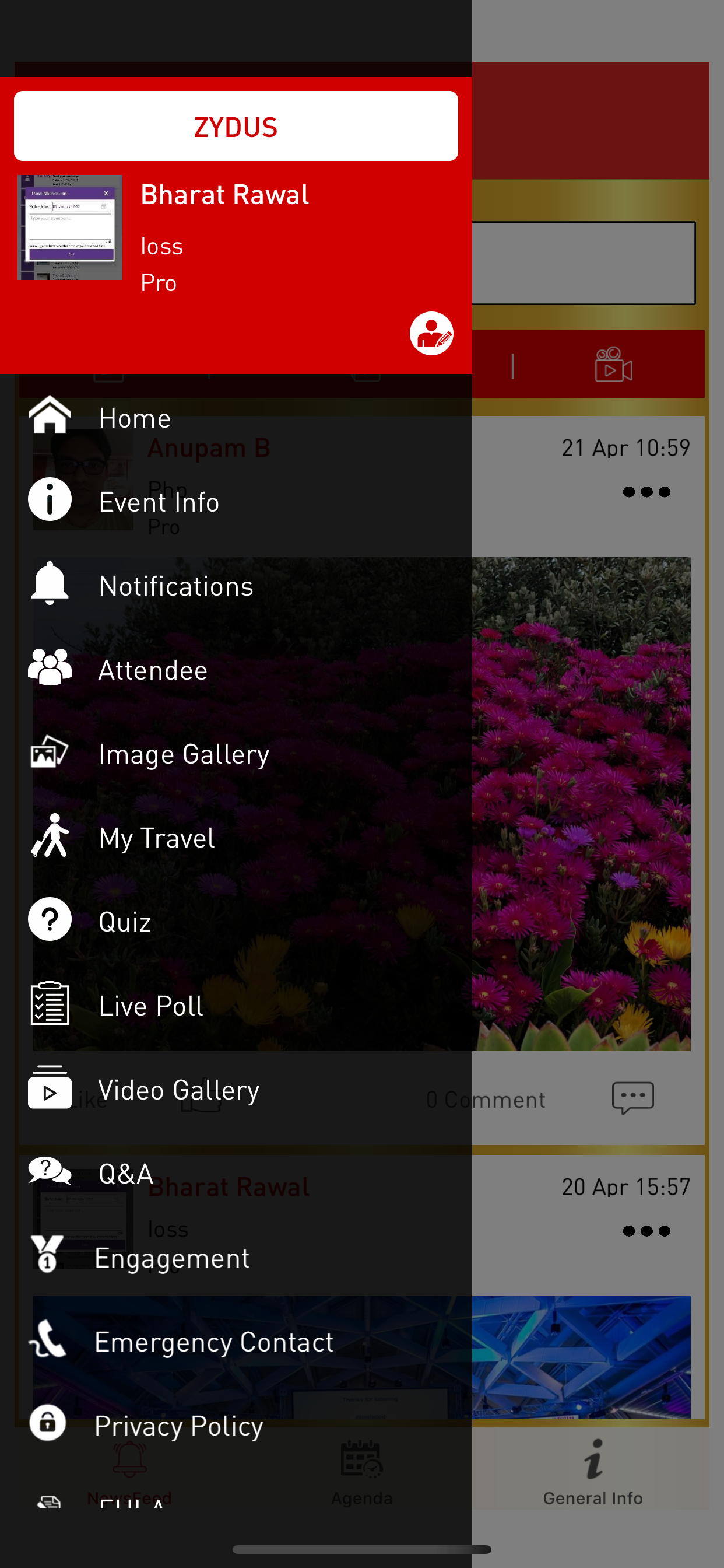 MICE App screenshot 3