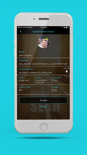 PhotoSesh - Photographer Login screenshot 3
