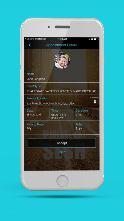 PhotoSesh - Photographer Login